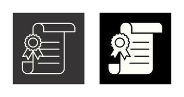 Legal Paper Vector Icon