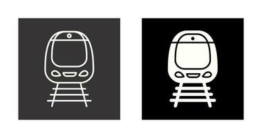 icono de vector de tren