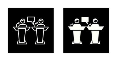 Debate Vector Icon