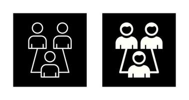 Connected Users Vector Icon