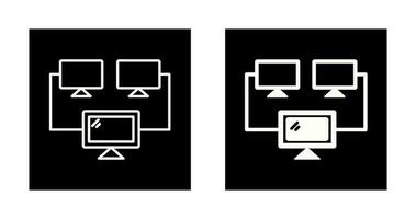 Connected Systems Vector Icon