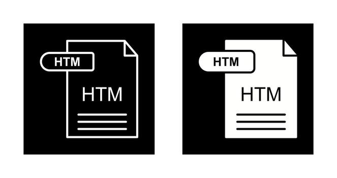 icono de vector de html