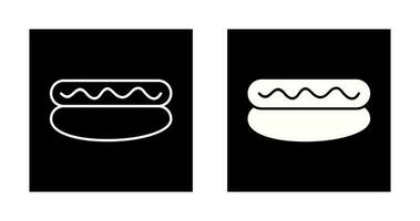 Hot Dog Vector Icon