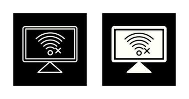 Disconnected Network Vector Icon