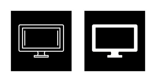 Monitor Vector Icon