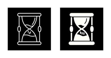 icono de vector de reloj de arena