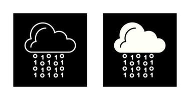 Cloud Coding Vector Icon