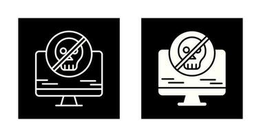 icono de vector de antivirus