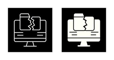 Data Loss Vector Icon