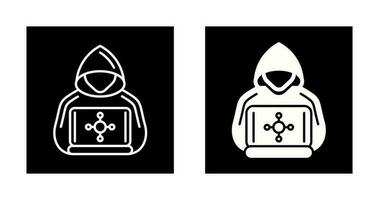 Hacker Vector Icon