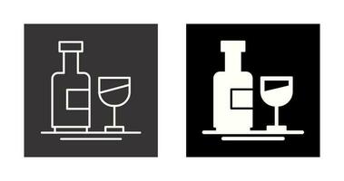 Wine Bottle Vector Icon