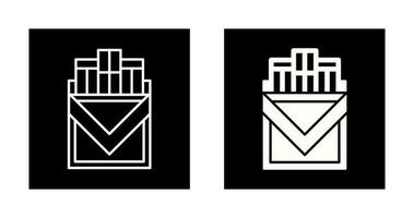 Cigarette Pack Vector Icon