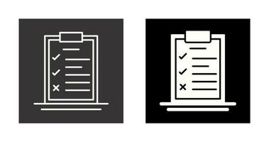 Checklist Vector Icon