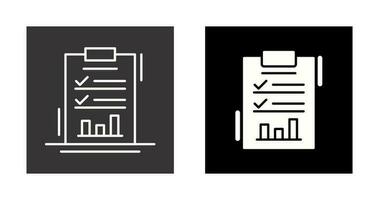 Report List Vector Icon