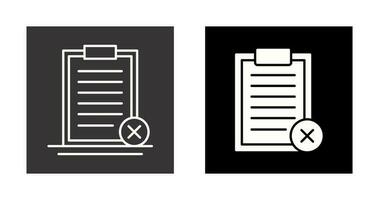 Rejected Vector Icon