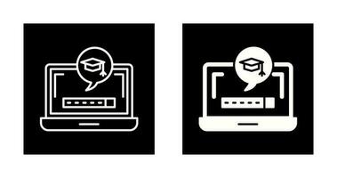 Digital Learning Vector Icon