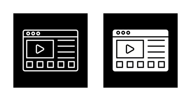 icono de vector de tutoriales en línea