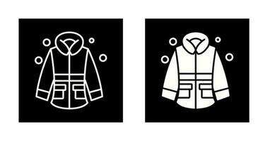 Winter Jacket Vector Icon