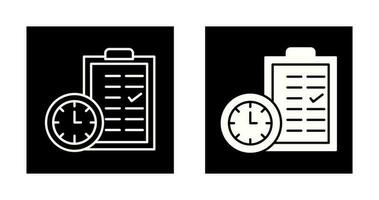 Time Planing Vector Icon