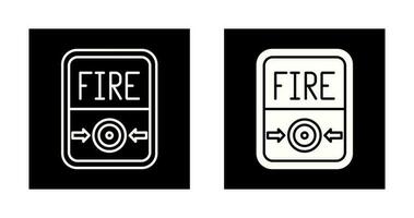 Fire Button Vector Icon