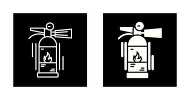 icono de vector de extintor de incendios