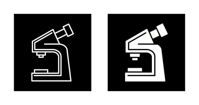 Microscope Vector Icon