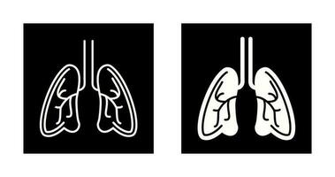 Lungs Vector Icon