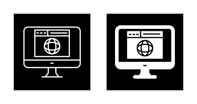 Website Vector Icon
