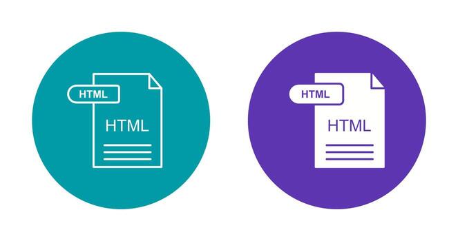 HTML Vector Icon