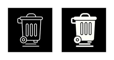 Dustbin Vector Icon