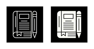 Diary Vector Icon