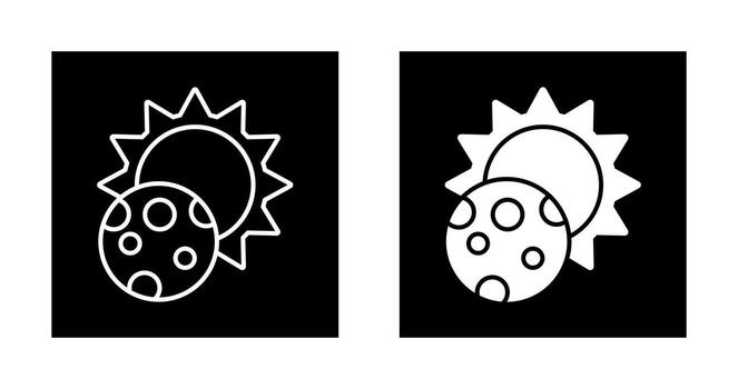 Eclipse Vector Icon