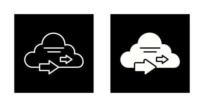 Cloud Computing Vector Icon