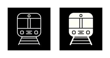 icono de vector de tren