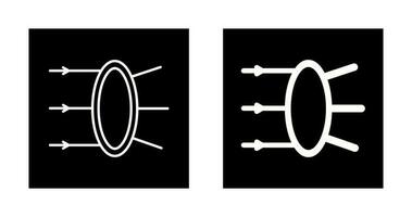 Refraction Vector Icon