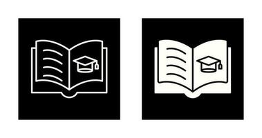 Open Book Vector Icon