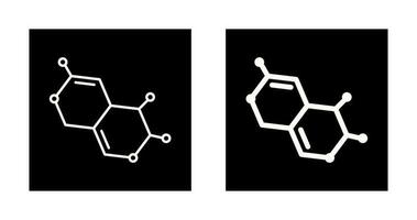 icono de vector de molécula