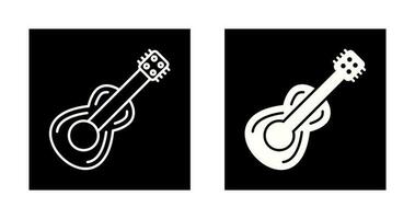 icono de vector de guitarra