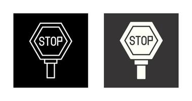 Stop Sign Vector Icon