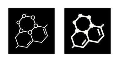 icono de vector de molécula