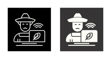 Farmer Vector Icon