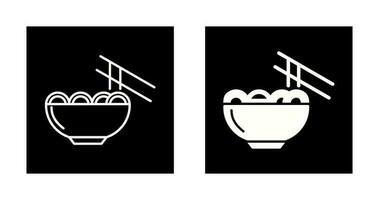 icono de vector de comida china