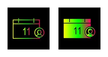 Unique Event Management Vector Icon