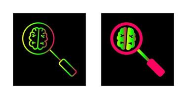 icono de vector de búsqueda inteligente único