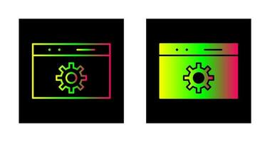 Unique Web Optimization Vector Icon
