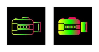 Unique Open Camera Vector Icon