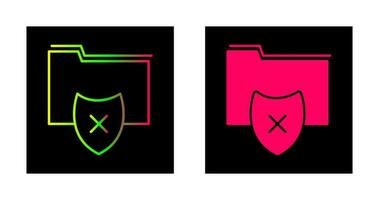 Vulnerable Folder Vector Icon