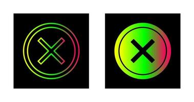 Do Not Cross Vector Icon