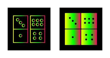 Domino Game Vector Icon
