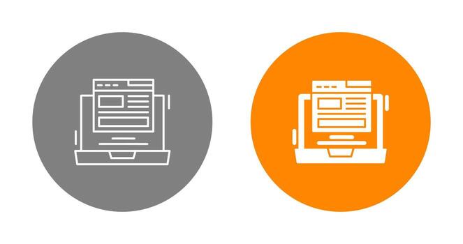 Layout Vector Icon